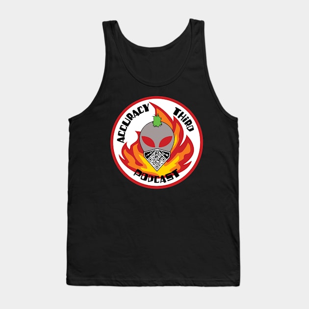 A3rd Mohawk Alien Flame Tank Top by AccuracyThird